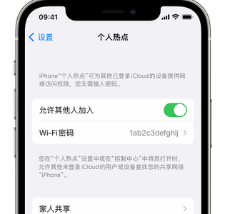 金塔apple服务站点分享iPhone上个人热点丢失了怎么办 