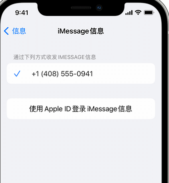 金塔apple维修iPhone上无法正常发送iMessage信息 